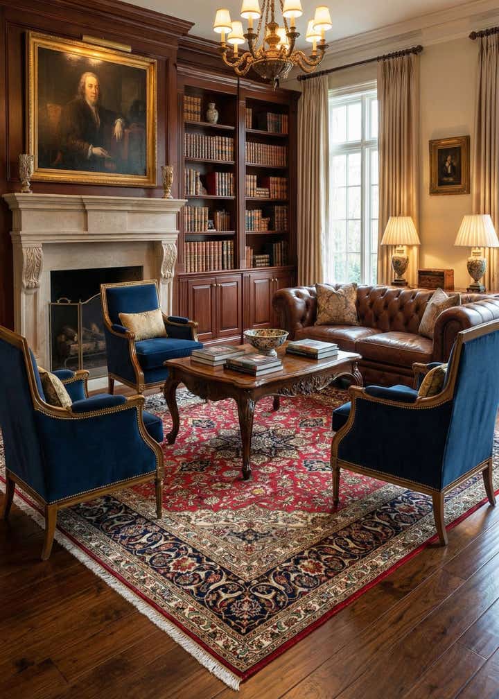 6' 7 x 7' 1 Tabriz Square Rug