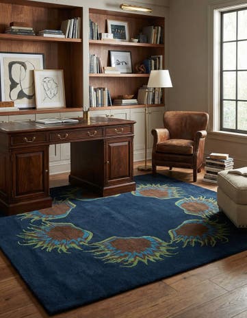 7' 5 x 7' 6 Agra Rug