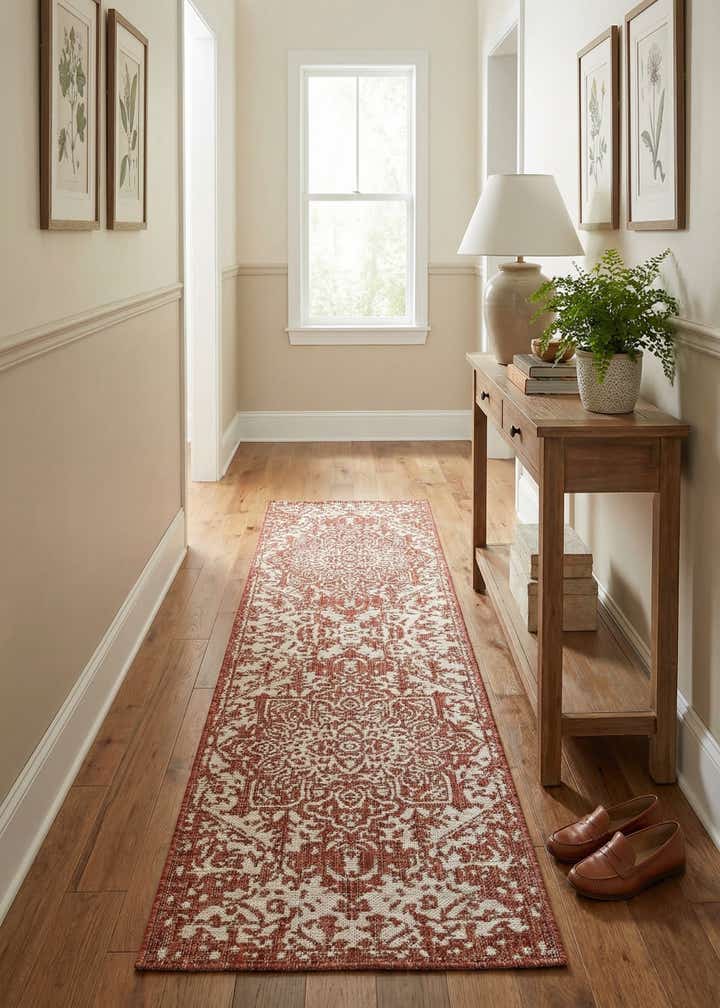2' x 8' Easy-Clean Jill Zarin Dubai Indoor / Outdoor Runner Rug