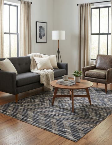 4' x 6' Cowhide Leather Rug