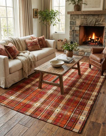 4' 3 x 7' 1 Jajim Rug
