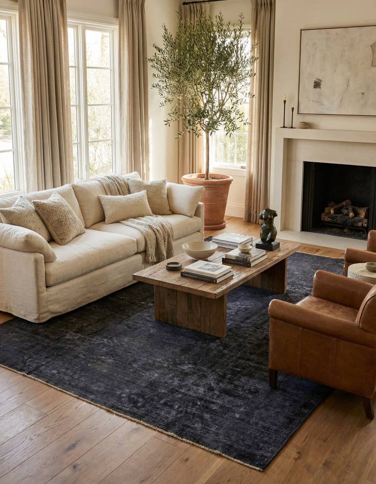 Detail image of 9' 11 x 12' 4  Hand Knotted Ultra Vintage Persian Wool Rug