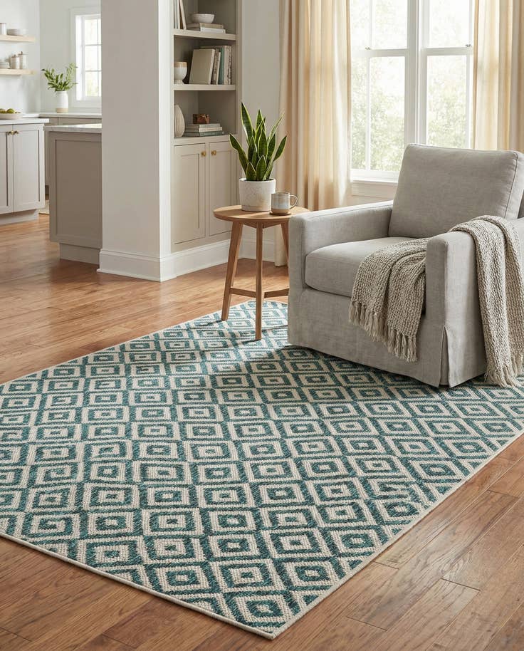 Detail image of 4' x 6' Easy-Clean Jill Zarin Costa Rica Indoor / Outdoor Rug