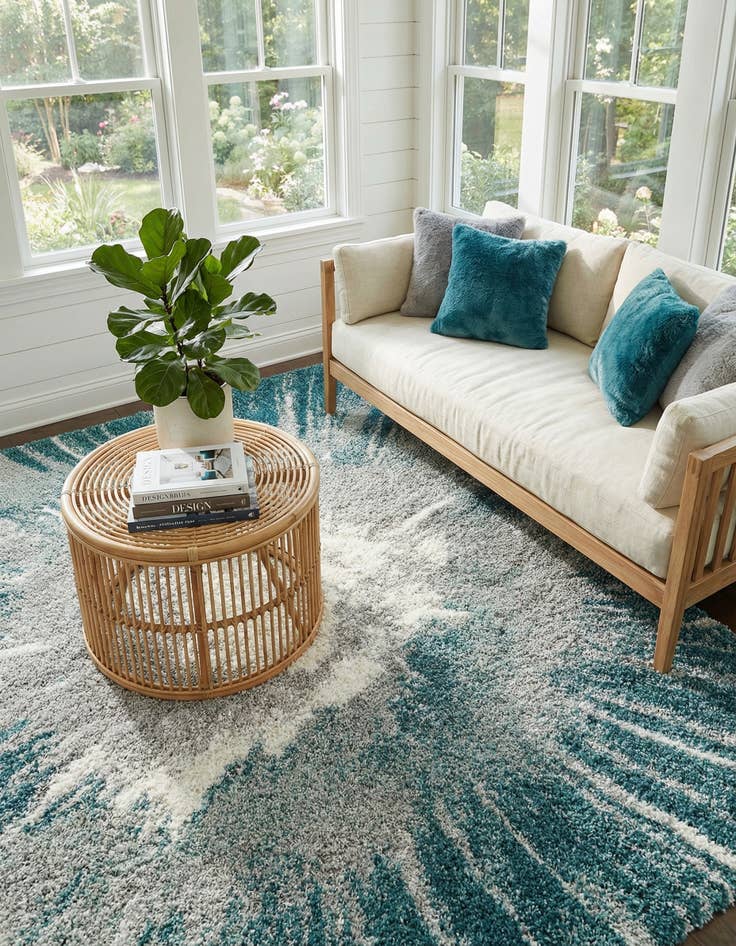 Detail image of 6' x 9' Soft Touch Shag Rug