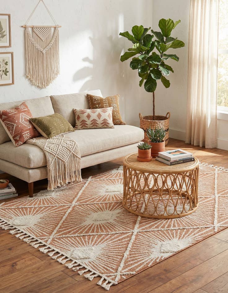 Detail image of 6' x 9' Boho Rug