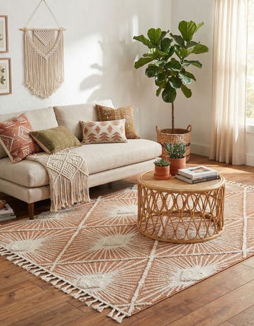 6' x 9' Boho Rug
