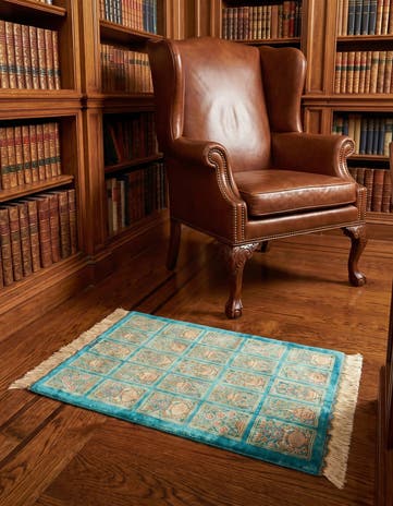 1' 11 x 2' 11 Ghom Silk Rug