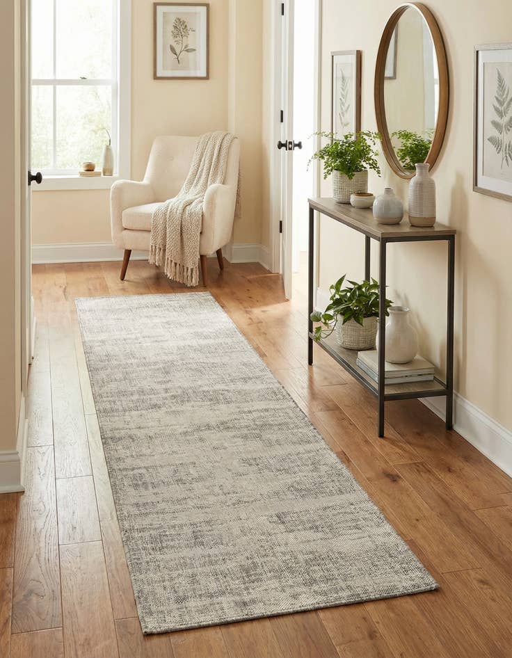 Detail image of 2' 7 x 10'  Washable Modern Indoor / Outdoor Runner Rug