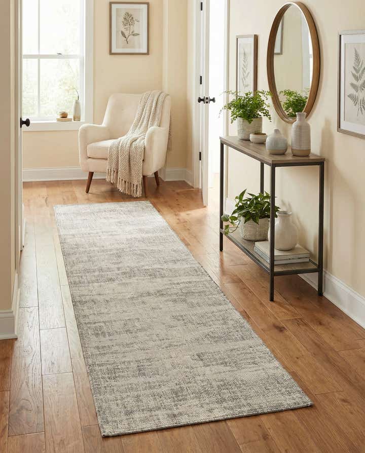 2' 7 x 10' Easy-Clean Modern Indoor / Outdoor Runner Rug
