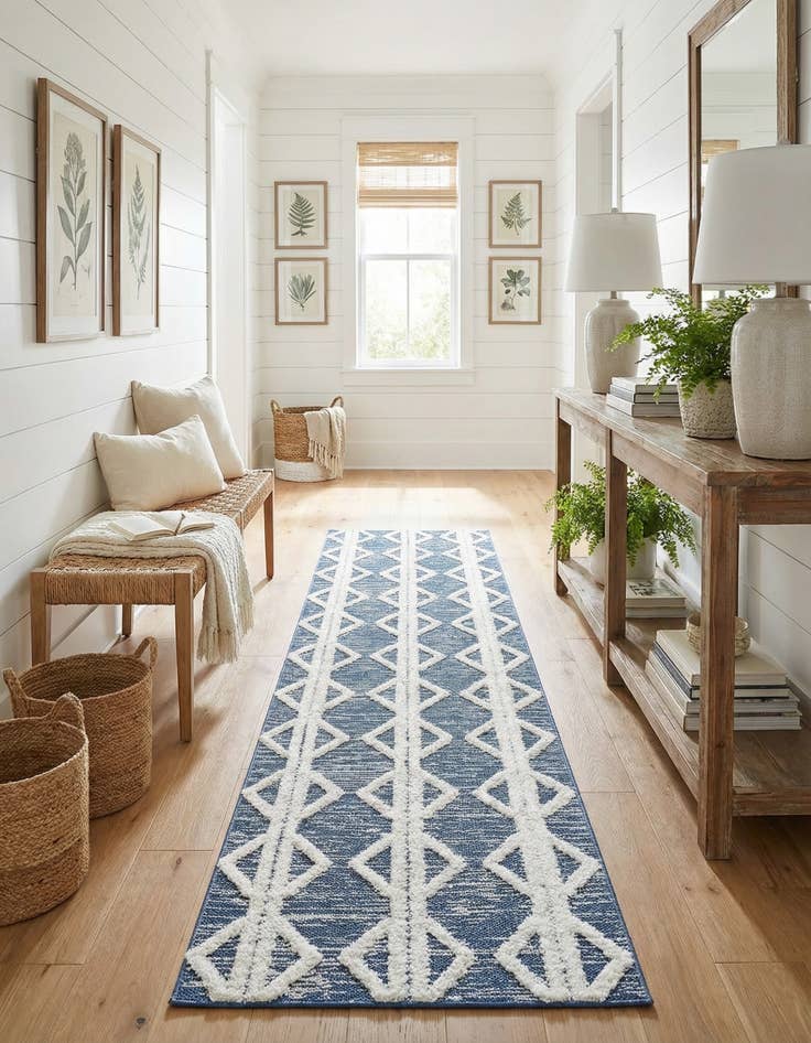 Detail image of 2' 7 x 12' Sabrina Soto Casa Palma Runner Rug