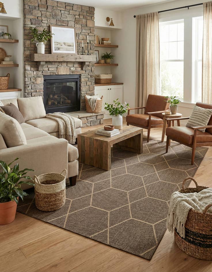 Detail image of 8' x 10' Dunes Rug