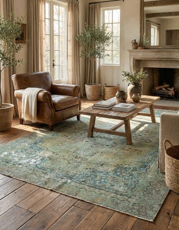 5' 7 x 8' 10 Vintage Rug