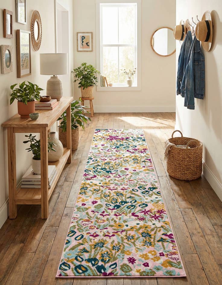 Detail image of 2' 7 x 12' Bloom Runner Rug