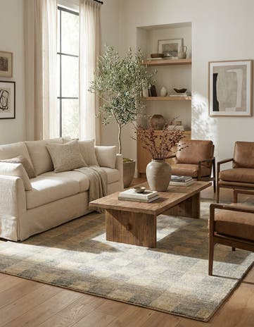 4' 7 x 6' 4 Juma Wool Rug