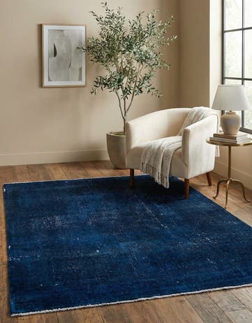 3' 10 x 5' Hand Knotted Ultra Vintage Persian Wool Rug