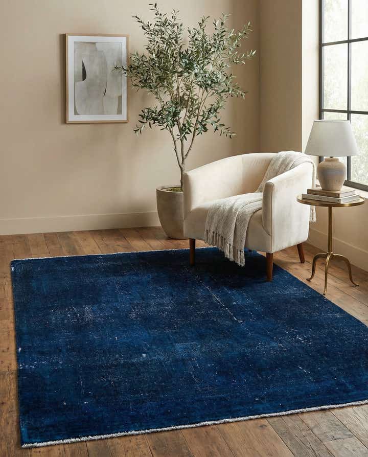 3' 10 x 5' Hand Knotted Ultra Vintage Persian Wool Rug