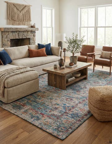 9' x 12' Hand Woven Chenille Jute Rug