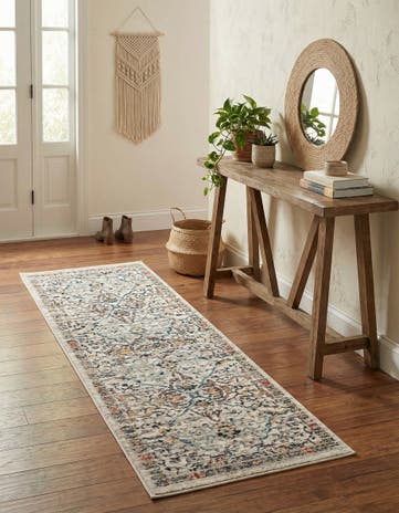 Ivory Lola Runner Rug