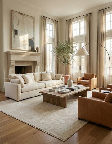 9' 8 x 13' 8 Hand Knotted Darya Wool Rug