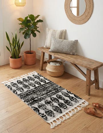 Black Cherokee Rug