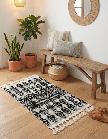 Black Cherokee Rug
