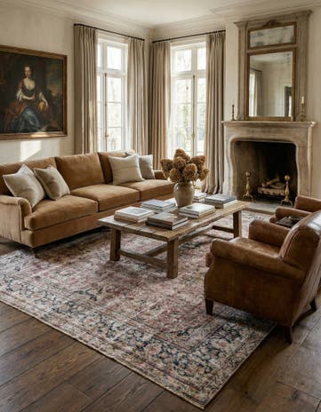 9' 3 x 12' 7 Hand Knotted Ultra Vintage Persian Wool Rug