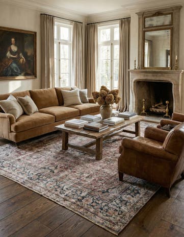 9' 3 x 12' 7 Hand Knotted Ultra Vintage Persian Wool Rug
