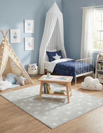 5' 3 x 8' Whimsy Kids Rug