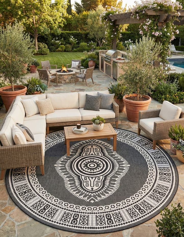 12' x 12' Easy-Clean Traditional Indoor / Ou...