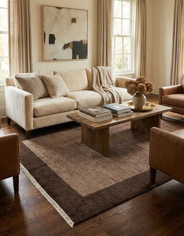 5' 8 x 7' 11 Hand Knotted Darya Wool Rug