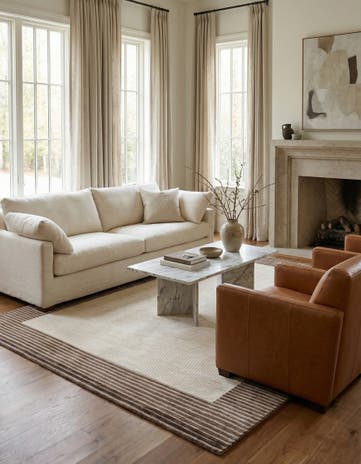 6' 8 x 9' 10 Hand Knotted Darya Wool Rug