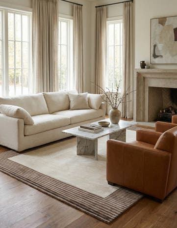6' 8 x 9' 10 Hand Knotted Darya Wool Rug