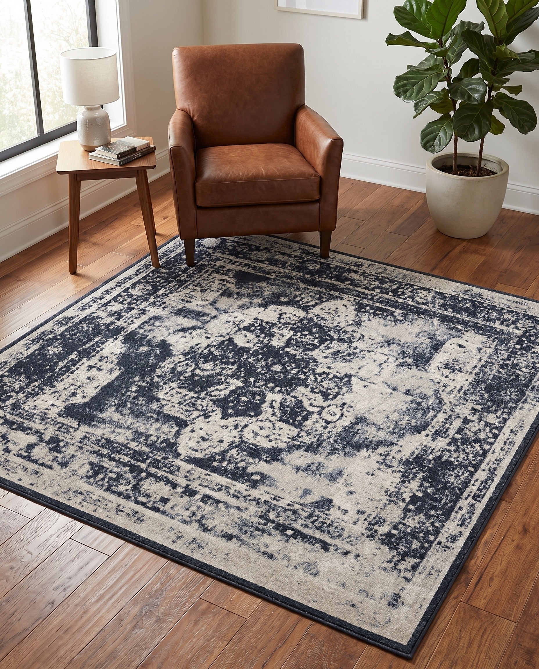 5' x 5' Monte Carlo Square Rug