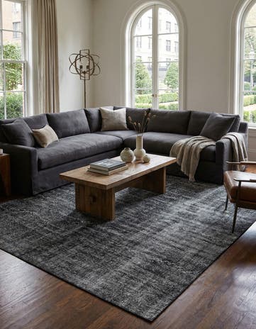 6' 7 x 9' 4 Ultra Vintage Wool Rug