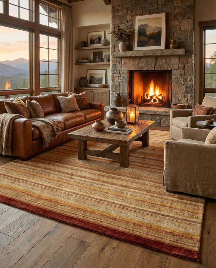 6' 7 x 8' 10 Juma Wool Rug