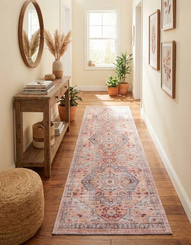 Detail image of 2' 7 x 13'  Washable Mangata Runner Rug