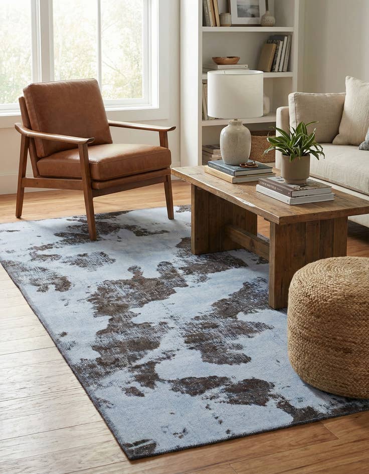 Detail image of 4' x 8' 8 Hand Knotted Ultra Vintage Persian Wool Runner Rug