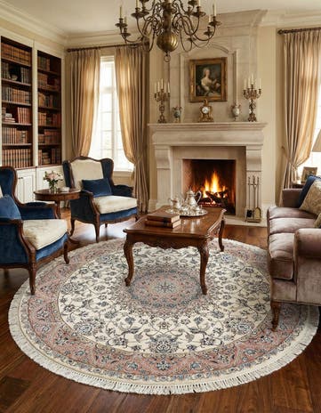 8' 2 x 8' 3 Nain Round Rug