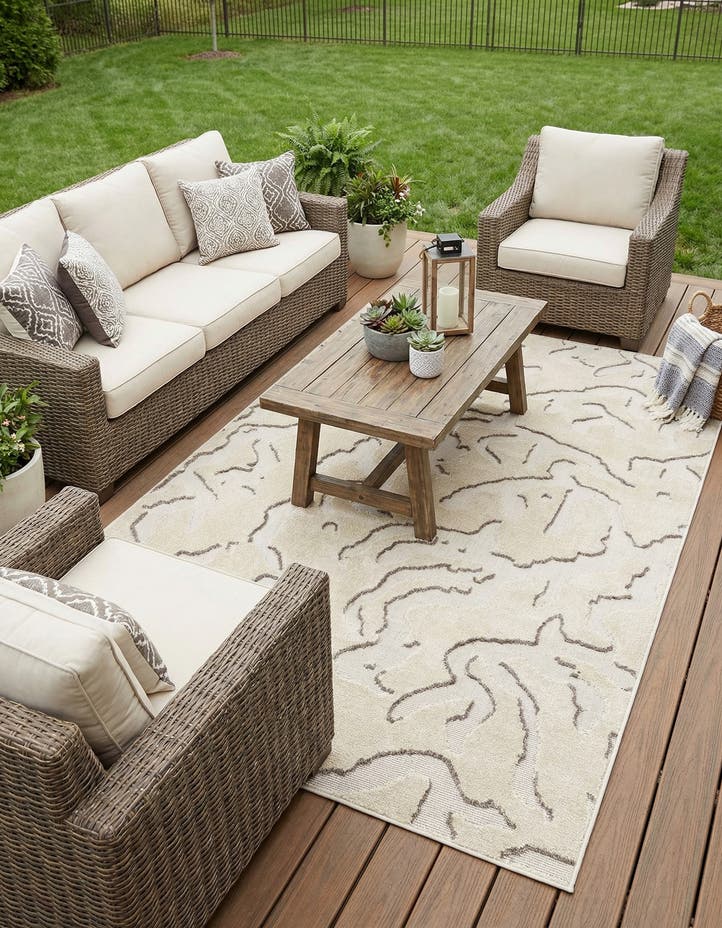5' x 8' Easy-Clean Sabrina Soto Indoor / O...