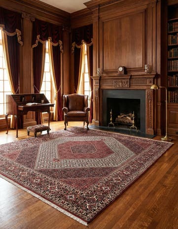 6' 9 x 10' 1 Bidjar Wool Rug