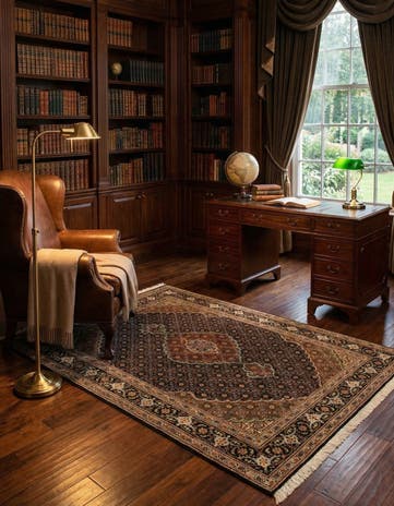 3' 6 x 5' 1 Tabriz Mahi Rug