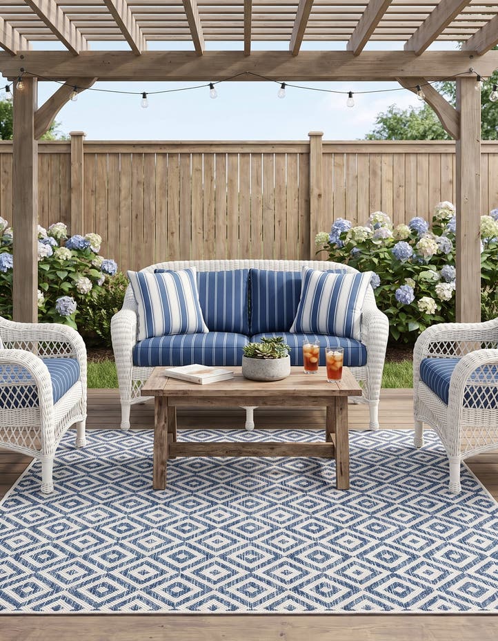 5' 3 x 8' Easy-Clean Jill Zarin Costa Rica I...