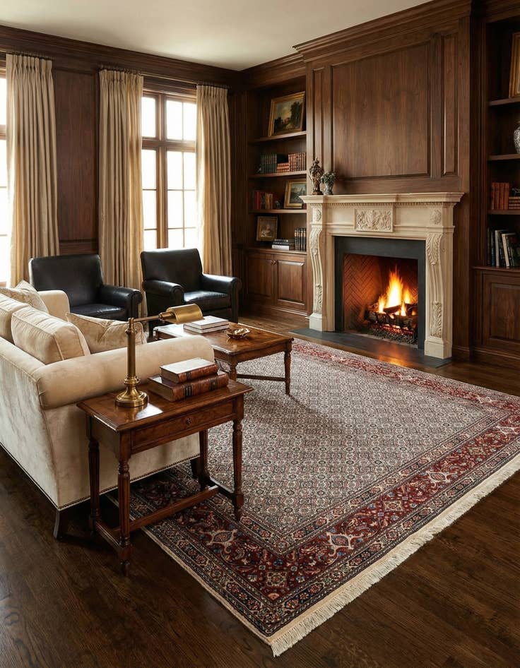 Detail image of 6' 6 x 9' 9 Mood Wool Rug