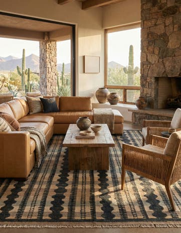 7' 10 x 10' 5 Hand Knotted Darya Wool Rug