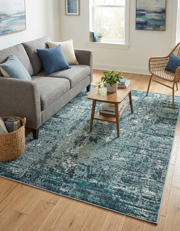 Blue Starlight Rug