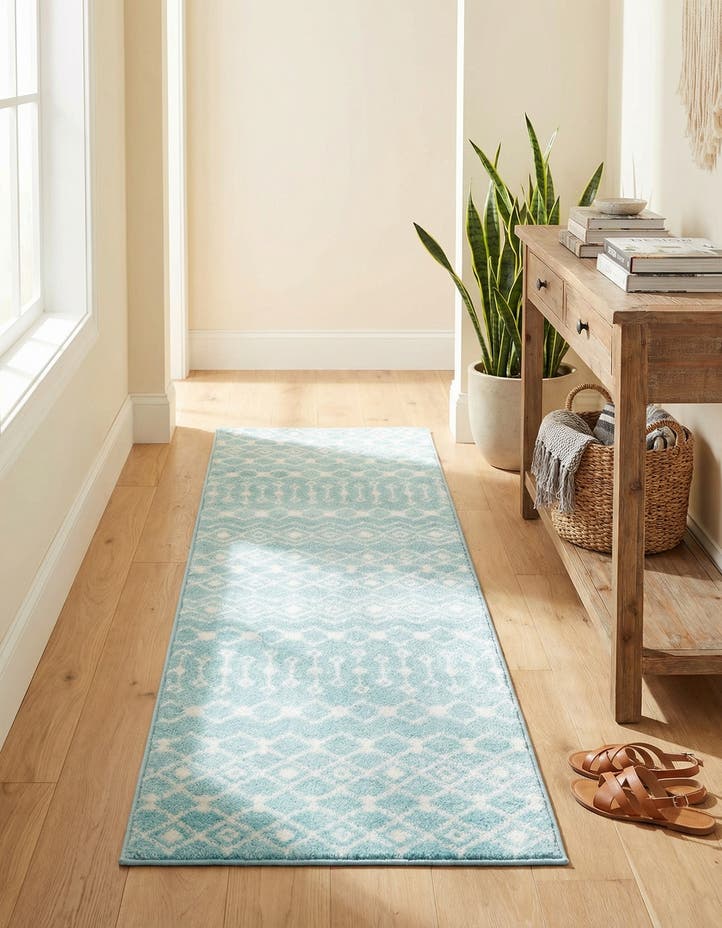 2' x 8' Moroccan Trellis Runner...