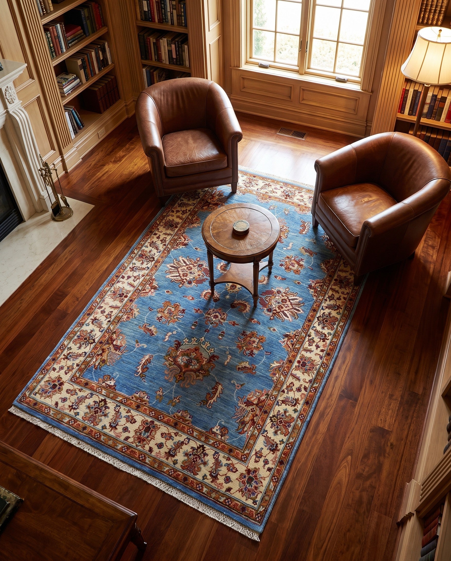 4' 1 x 6' 3 Hand Knotted Ariana Ziegler Rug