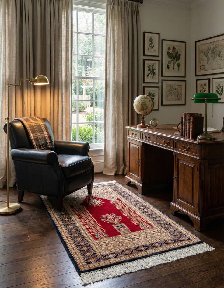 Detail image of 2' 6 x 4' 4  Hand Knotted Bokhara Wool Rug