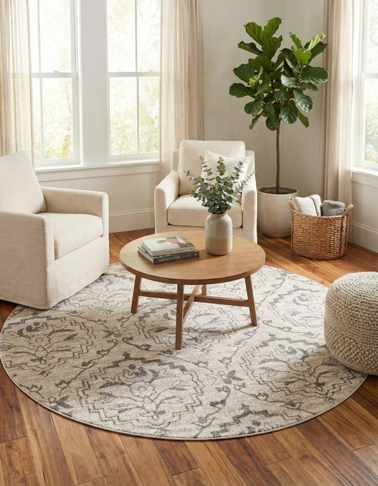 Detail image of  8' x 8' Diana Round Rug