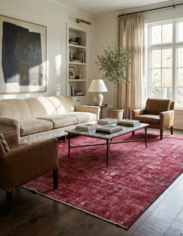 8' 9 x 12' 3 Hand Knotted Ultra Vintage Persian Wool Rug